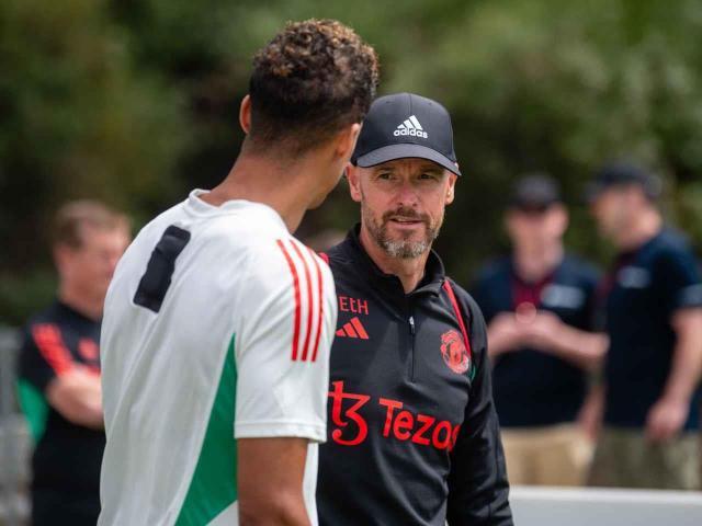 mk体育官网-滕哈赫：马圭尔和C罗一样，从来不是曼联的问题